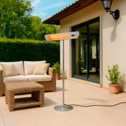 SINED - Chauffage exterieur wifi 2000w 3 niveaux ip65 led app tuya