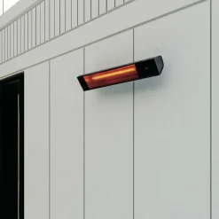 SINED - Chauffage infrarouge cristal noir sined caldo vetro nero 2000