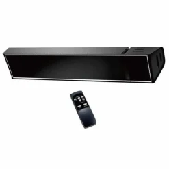 SINED - Chauffage infrarouge cristal noir sined caldo vetro nero 2000