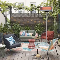 SINED - Chauffesol gris 2000w sined stufa infrarossi terra 2000