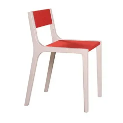 SIRCH - Chaise design sepp rouge