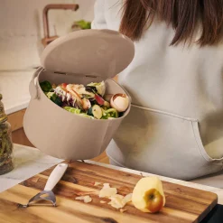 SKAZA - Bac à composte bokashi, daily, 3,3l, capuccino