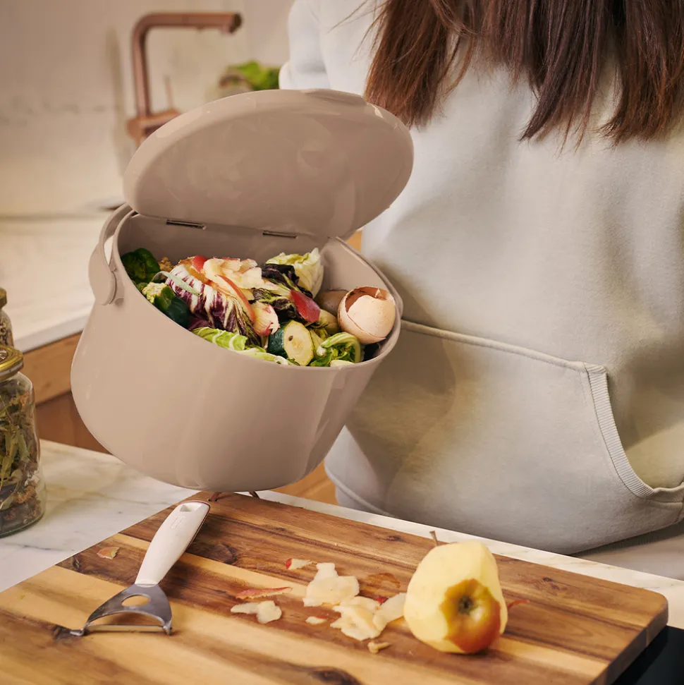 SKAZA - Bac à composte bokashi, daily, 3,3l, capuccino