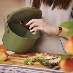 SKAZA - Bac à composte bokashi, daily, 3,3l, olive