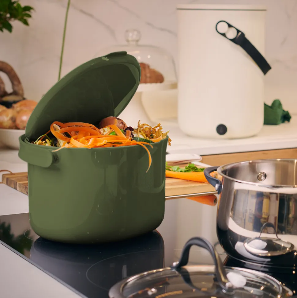 SKAZA - Bac à composte bokashi, daily, 3,3l, olive