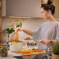 SKAZA - Bac à composte bokashi, daily, 3,3l, crème