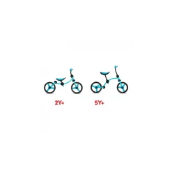 SMARTRIKE - Draisienne 2-in-1 running bike turquoise et noire
