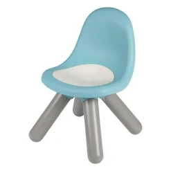 SMOBY - Smoby - chaise enfant bleue- extérieur et intérieur - h27cm - fabrication française