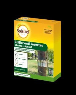 SOLABIOL - Collier anti-insectes - electro-répulsif - protection arbres fruitiers - 1 collier