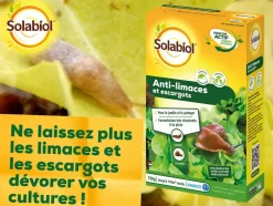SOLABIOL - Solabiol anti-limaces 750g + traitement oriange 3 en 1 - insectes acar