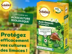 SOLABIOL - Solabiol anti-limaces 750g + traitement oriange 3 en 1 - insectes acar