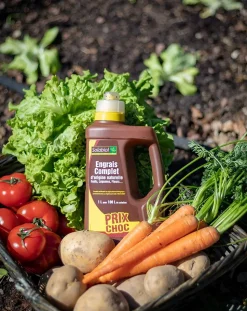 SOLABIOL - Solicomp1 - engrais complet liquide - 1l - engrais universel - facile à doser - utilisable en agriculture biologique