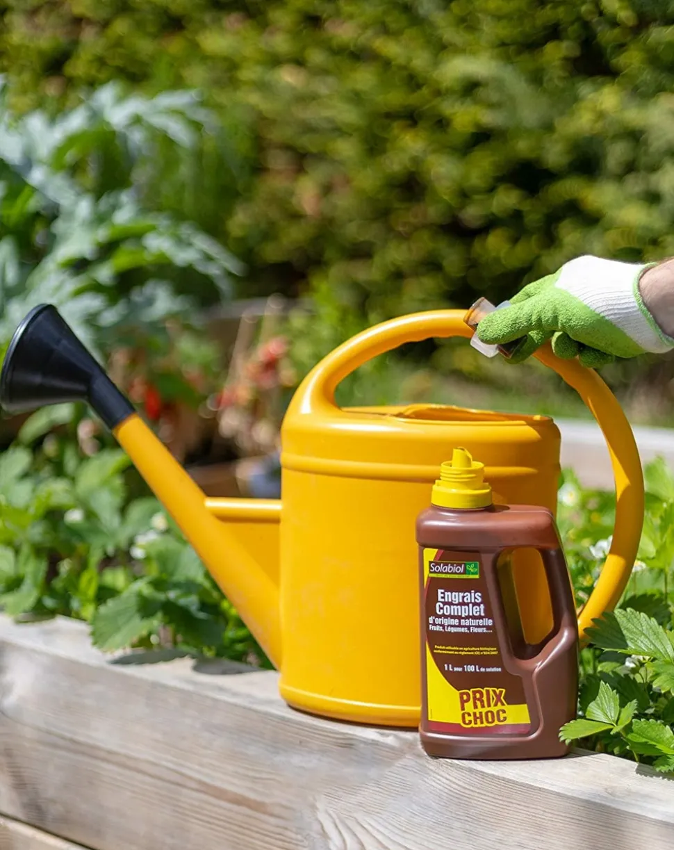SOLABIOL - Solicomp1 - engrais complet liquide - 1l - engrais universel - facile à doser - utilisable en agriculture biologique