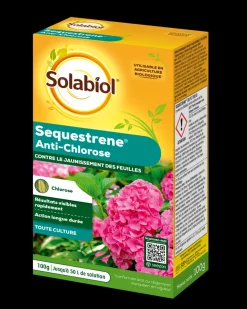 SOLABIOL - Soseq01 - sequestrene antichlorose 100g - action longue durée - fabriqué en france - utilisable en agriculture biologique