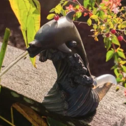 SOLAIREPRATIQUE - Fontaine solaire dauphin 600 l/h maxi