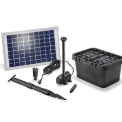 SOLAIREPRATIQUE - Fontaine solaire crocodile 600 l/h maxi