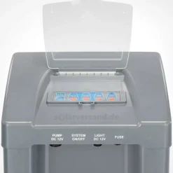 SOLAIREPRATIQUE - Kit pompe solaire bassin fontaine cascade pro batt 2600l-100w avec batterie et filtre