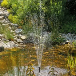 SOLAIREPRATIQUE - Kit pompe solaire bassin avec filtre fountain pro 875l-25w