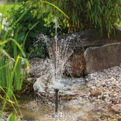 SOLAIREPRATIQUE - Kit pompe solaire bassin avec filtre fountain pro 380l-8w