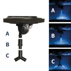 SOLAIREPRATIQUE - Oxygénateur de bassin solaire flottant power float 35w 400l/h