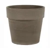 SPANG - Pot Calima en terre cuite, basalt Ø 19 x H. 18 cm