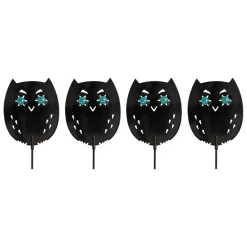 ST HELENS - Dispositif d'effarouchement des oiseaux et des petits mammifères avec yeux réfléchissants réalistes - lot de 4 - gh307