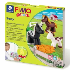 STAEDTLER - Coffret pâte polymère - poney