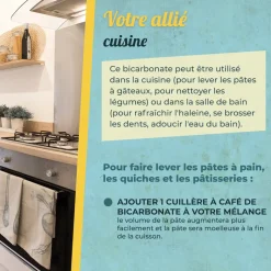 STARWAX THE FABULOUS - Bicarbonate de soude alimentaire 1kg Fabulous