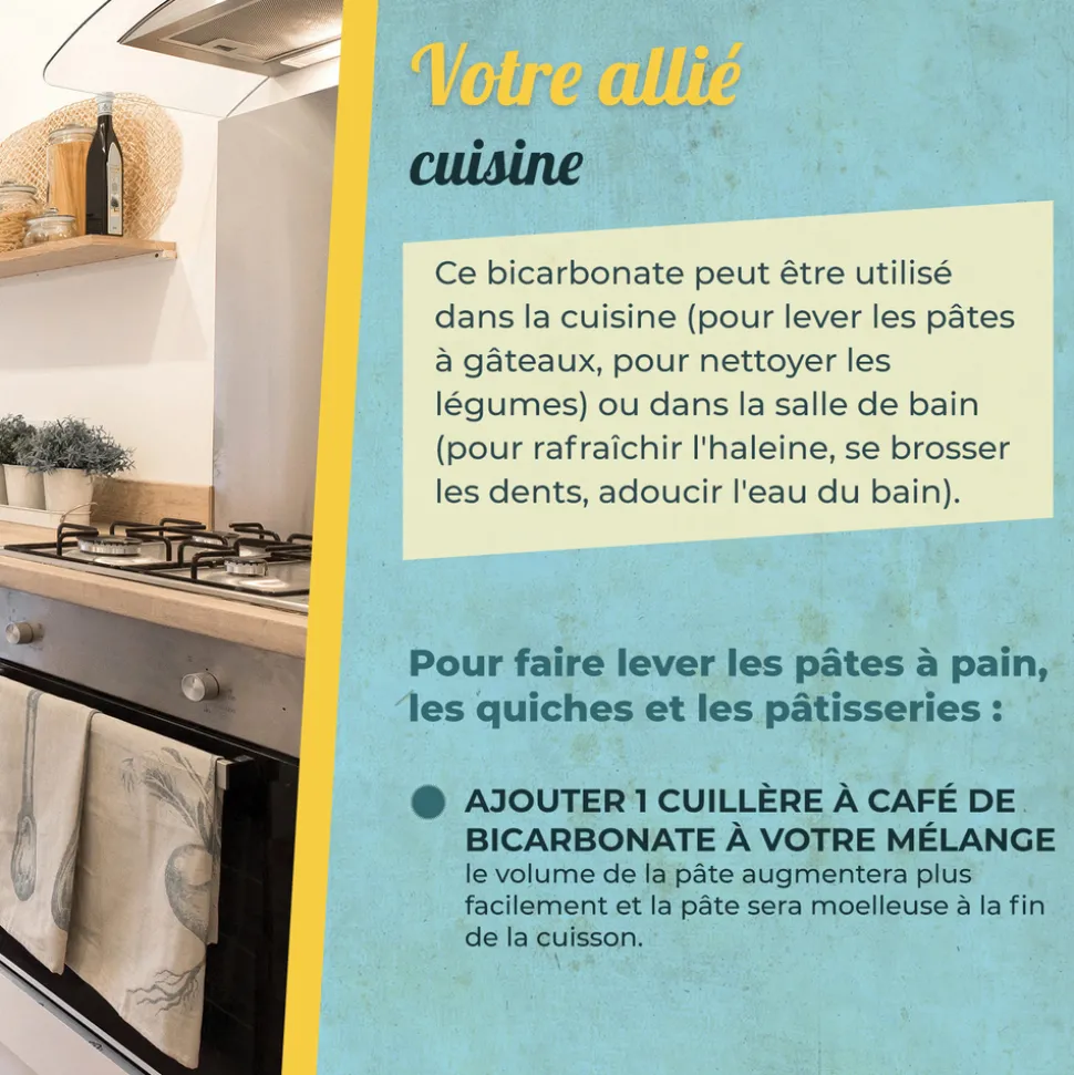 STARWAX THE FABULOUS - Bicarbonate de soude alimentaire 1kg Fabulous