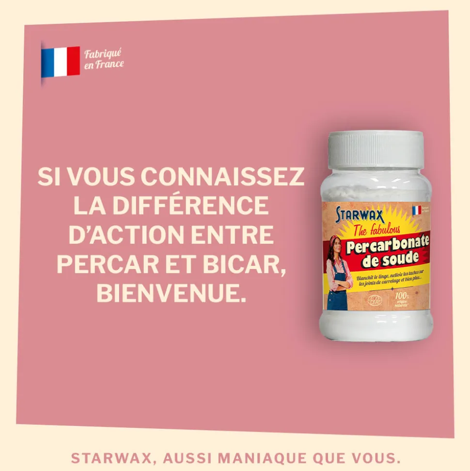 STARWAX THE FABULOUS - Percabonate de sodium 400gr Fabulous