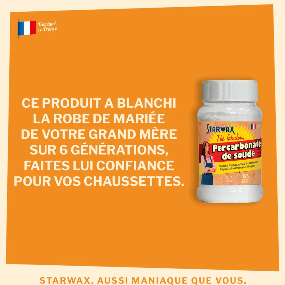 STARWAX THE FABULOUS - Percabonate de sodium 400gr Fabulous
