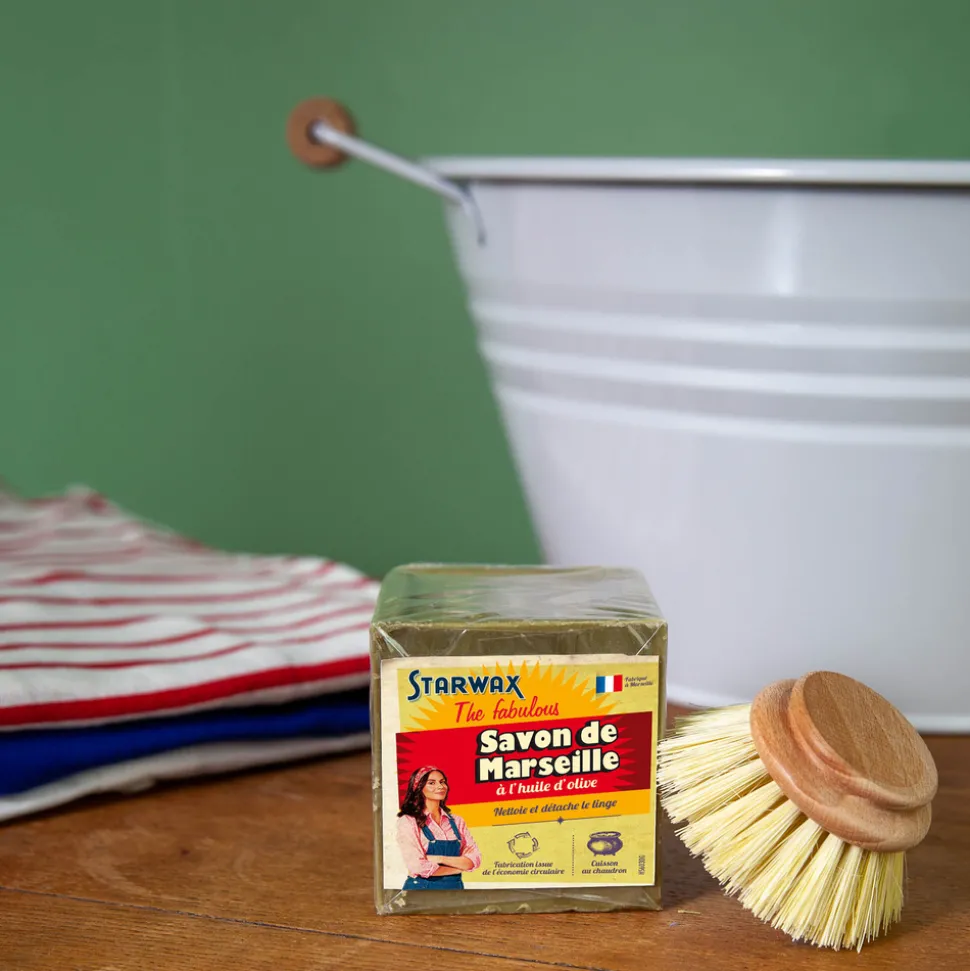 STARWAX THE FABULOUS - Savon de marseille à l'huile d'olive cube 300gr Fabulous