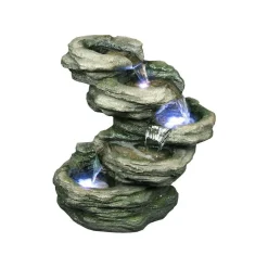 STONELITE - Fontaine en polyrésine la charente 51 x 33 x 56 cm