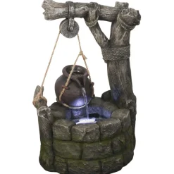 STONELITE - Fontaine en polyrésine la garonne 38 x 29 x 56 cm