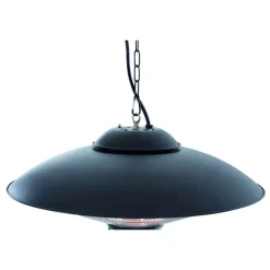 SUNRED - Chauffage avec télécommande sirius 2100 w halogène noir ce09b