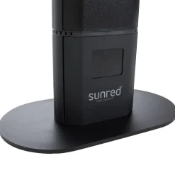 SUNRED - Chauffage de patio royal diamond dark 3000 w noir