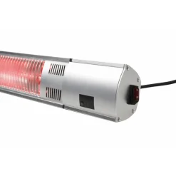 SUNRED - Chauffage mural royal diamond 2000 w argenté