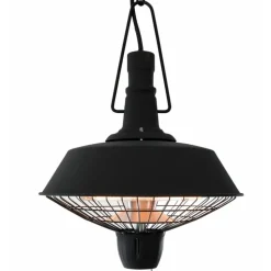 SUNRED - Chauffage suspendu indus 2100 w halogène noir rsh16