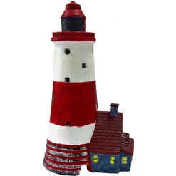 SUPERFISH - Décoration d'aquarium : phare en résine - H.16,4cm