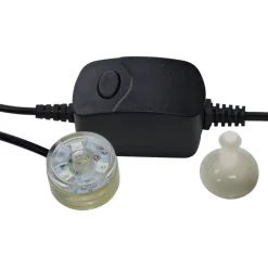 SUPERFISH - Eclairage d'aquarium, spot LED multicolore submersible - H.5xD.5cm