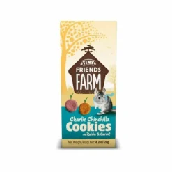 SUPREME PETFOODS - Cookies raisins et carottes pour chinchilla - tiny friends farm supreme 120 g