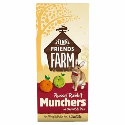 SUPREME PETFOODS - Friandises rabbit muncher lapins - tiny friends farm supreme 120 g