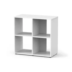 TERRATLANTIS - Meuble d'aquarium pour tortue standard blanc L.75 x l.36 x H.73 cm