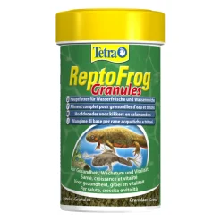 TETRA - Aliments complets pour grenouilles et tritons reptofrog granulés 100ml