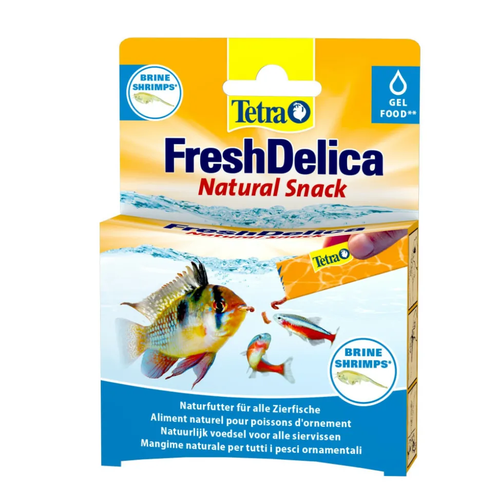 TETRA - Friandises artemias "brine shrimps" en gel 16 sticks de 3 g fresh delica no