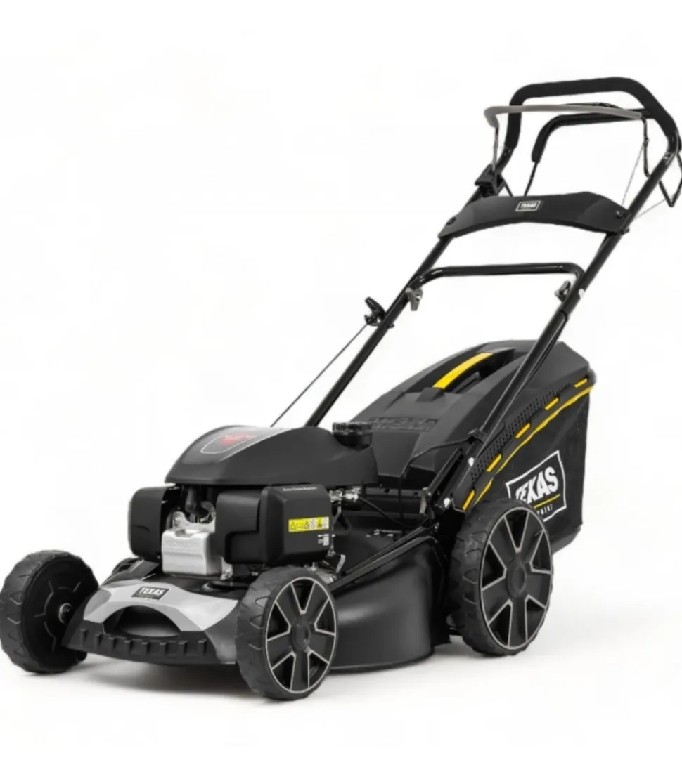 TEXAS - Tondeuse thermique à traction 2600w, coupe mulching 51cm, 6 hauteurs de coupe - texas razor 5191tr/w