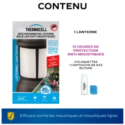 THERMACELL - Lanterne anti-moustiques thermacell: protection efficace et inodore pour vos esp