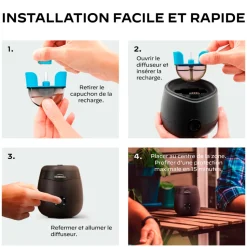 THERMACELL - Thermacell 2 recharges pour piège anti moustiques & moustiques tigres