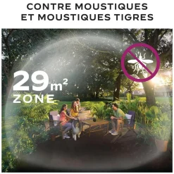 THERMACELL - Thermacell recharge liquide anti-moustiques & moustiques tigres - protection 29m² - compatible avec boucliers - durée 40h
