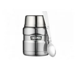 Thermos boîte alimentaire isotherme 0.45l argenté - 105758